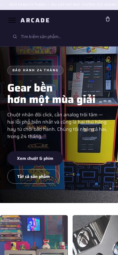 Góc Game Neon — Trang chủ trên điện thoại