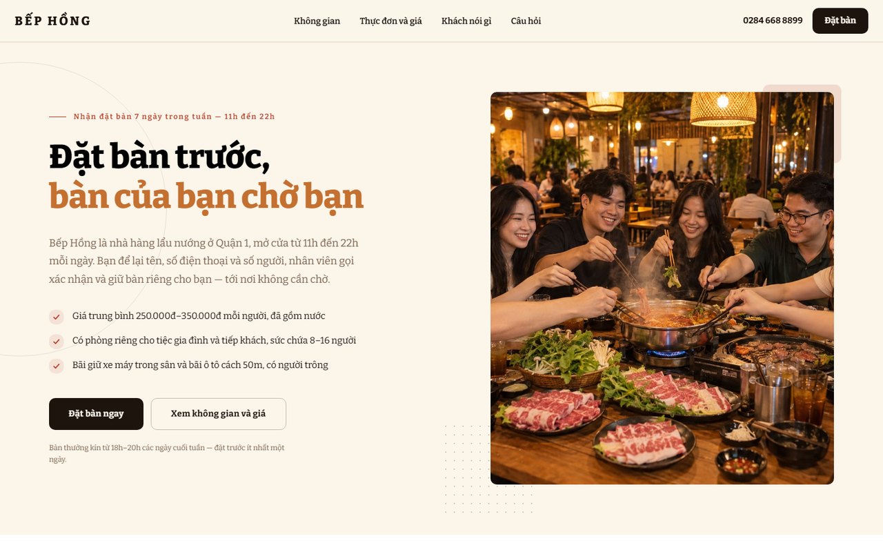 Ảnh xem trước theme Bếp Hồng