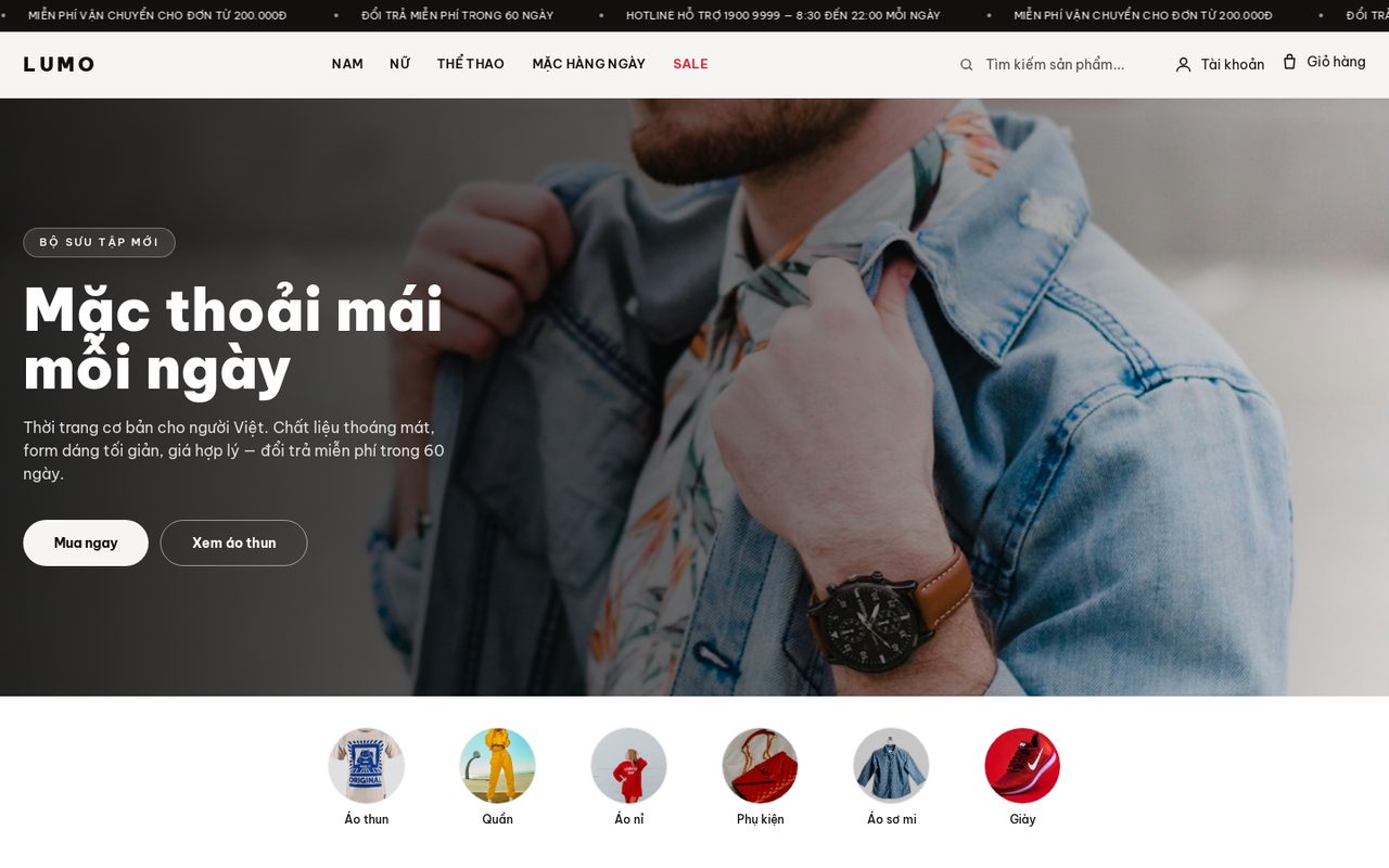 Ảnh xem trước theme Boutique Xuân