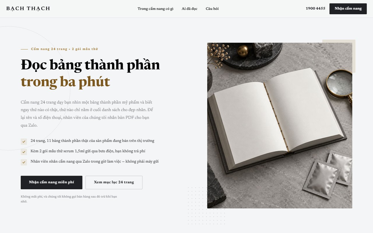 Ảnh xem trước theme Bạch Thạch