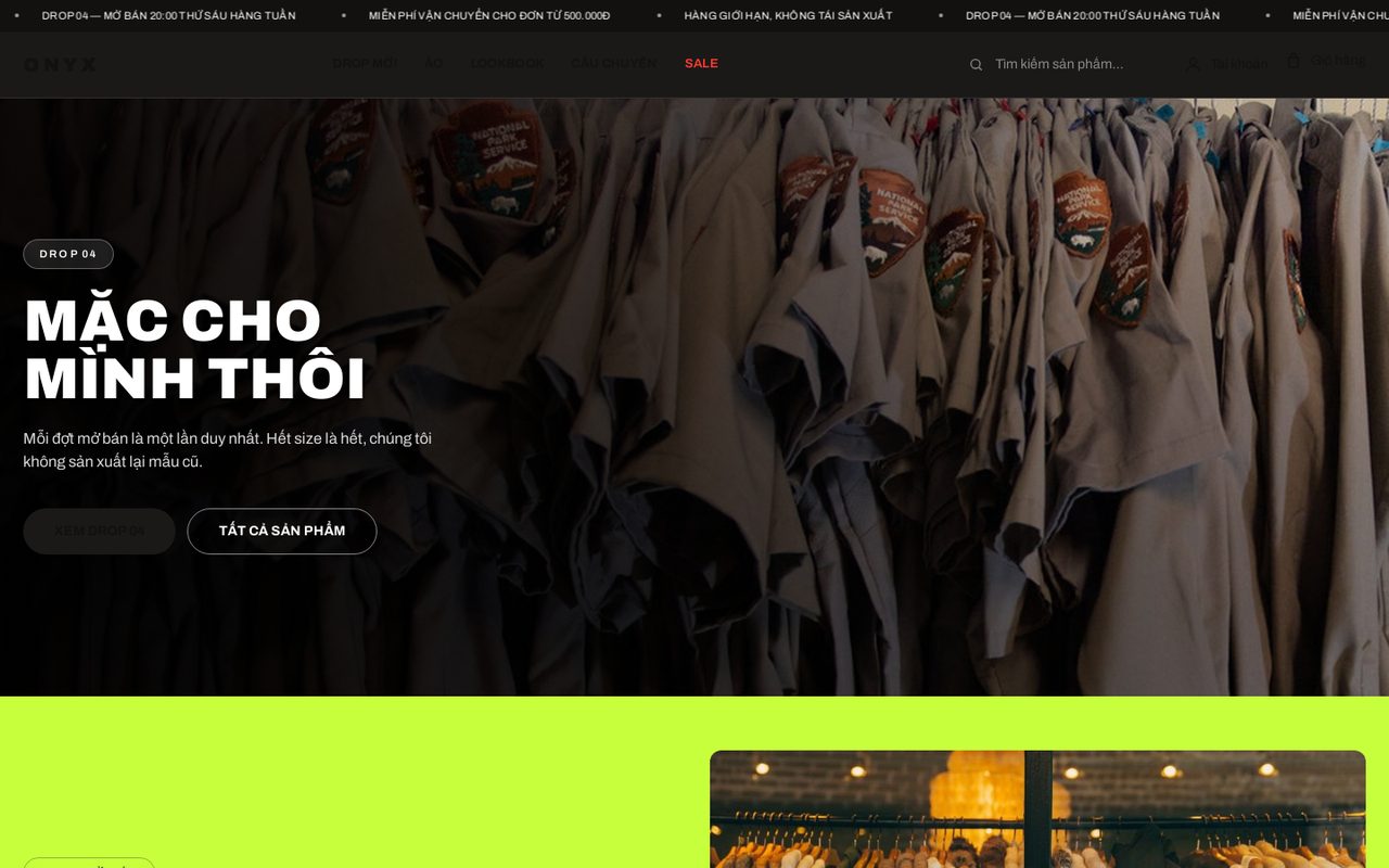 Ảnh xem trước theme Streetwear Sài Gòn