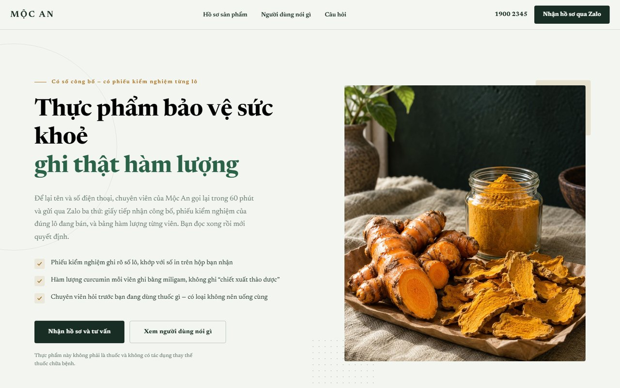 Ảnh xem trước theme Mộc An