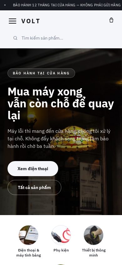 Công Nghệ Số — Trang chủ trên điện thoại